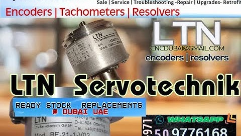 LTN Resolver Stock in Dubai Many Models for different brands of Servo Motors in stock ServoRepair.ae
