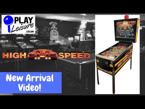 The Fastest Pin Around It S The High Speed Pinball Machine
