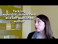 Feeling imposter syndrome when talking to traditionally published authors