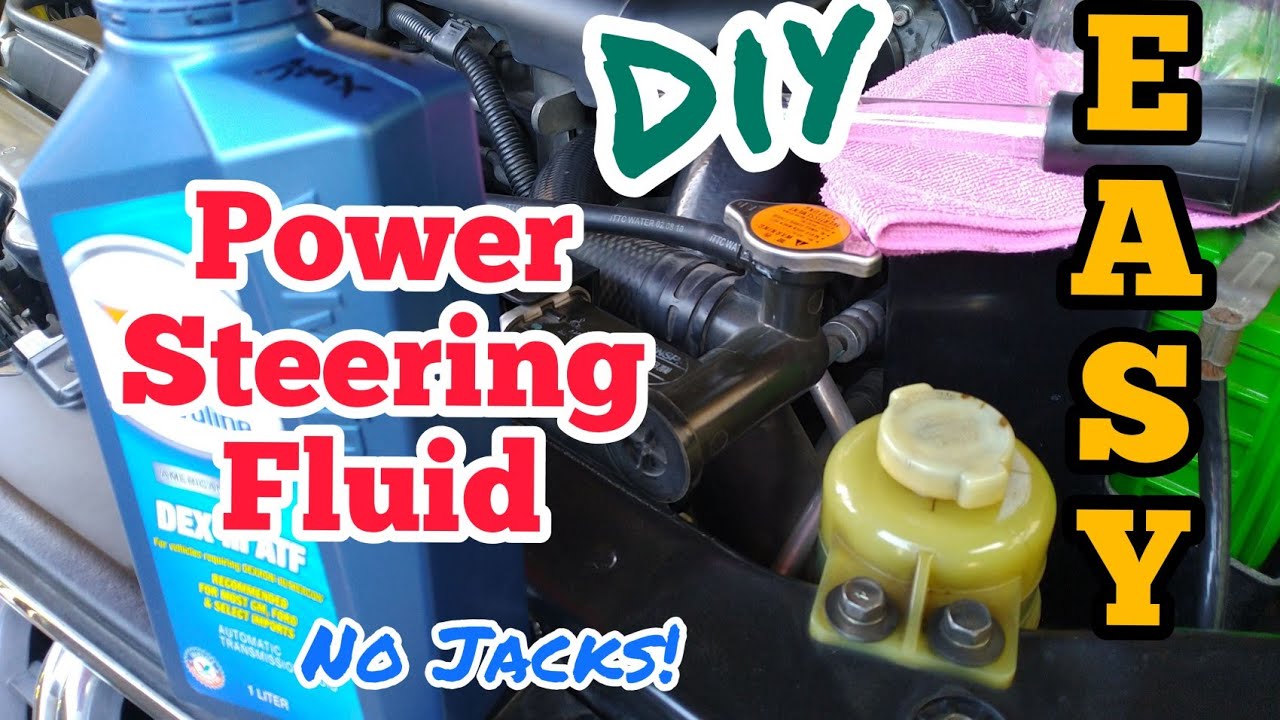 How to Change Power Steering Fluid Montero Sport "EASY Way" YouTube