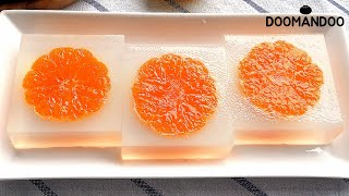 귤양갱 Agar Tangerine Jelly : 두만두 doomandoo by doomandoo두만두 5,559 views 1 year ago 4 minutes, 50 seconds