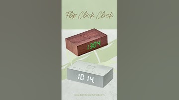 Introducing the Future: Flip Click Clock - A Modern Twist on Timekeeping #modernfurniture #youtube