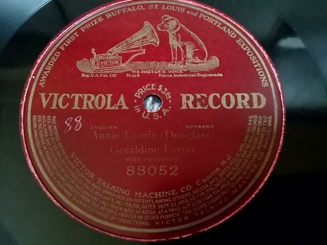 Geraldine Farrar (ジェラルディン・ファーラー)♪Annie Laurie