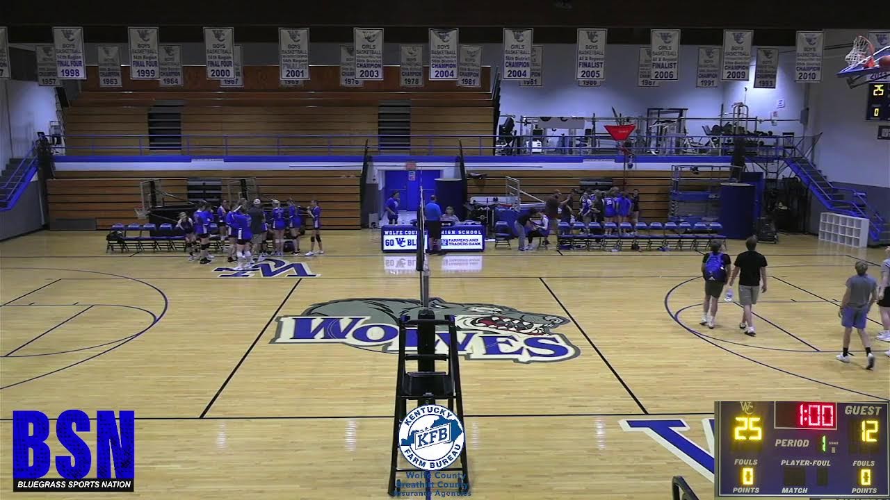 14th Region All A Volleyball - Wolfe County v. June Buchanan - 9-8-22