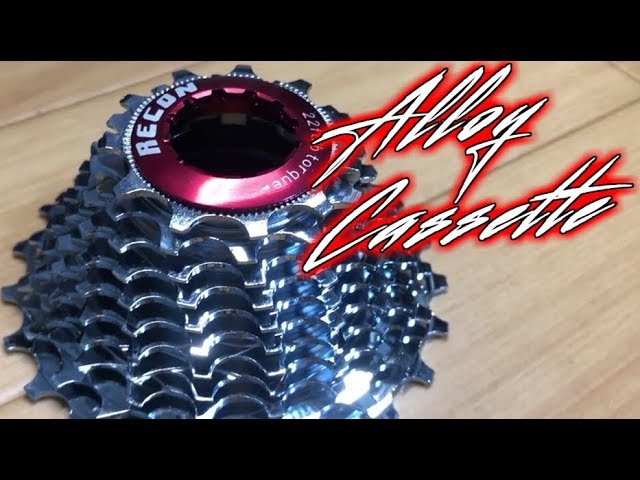 RECON限定カセットスプロケット 乗鞍レインボー 変速調整編 - YouTube