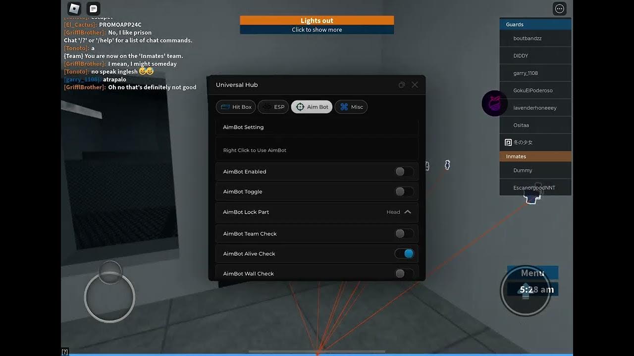 Roblox Fe Script Showcase (Universal Hub) - YouTube
