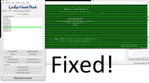 Dwarf Fortress: Fix for green bars w/ TWBT print mode