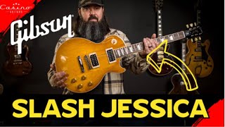 Sneak Peek and Demo of the New Top Secret Gibson Jessica Slash Les Paul!