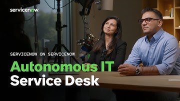 How does ServiceNow use ServiceNow to deliver autonomous IT?