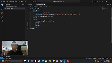 Membuat pemrograman javascript menghitung luas kerucut...!!