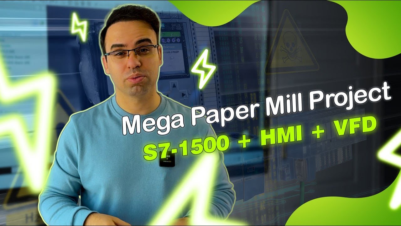 Advanced Paper Mill Automation with TIA Portal and VFDs - YouTube