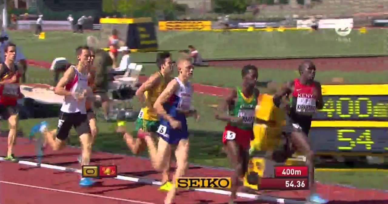 Iaaf World Junior Championships 2014 Men S 800 Metres Semi Final Heat 1 Youtube