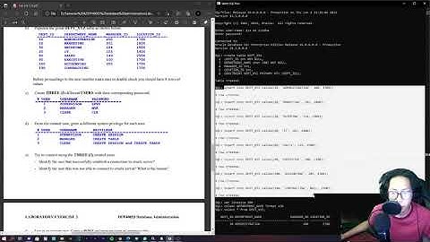 DFP40053 DATABASE ADMINISTRATION (Lab Exercise 3)