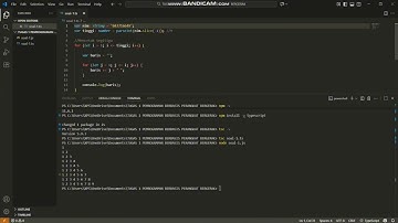 Membuat Pola Segitiga, Deret Aritmatika dan Bilangan Prima dari NIM Menggunakan VS Code