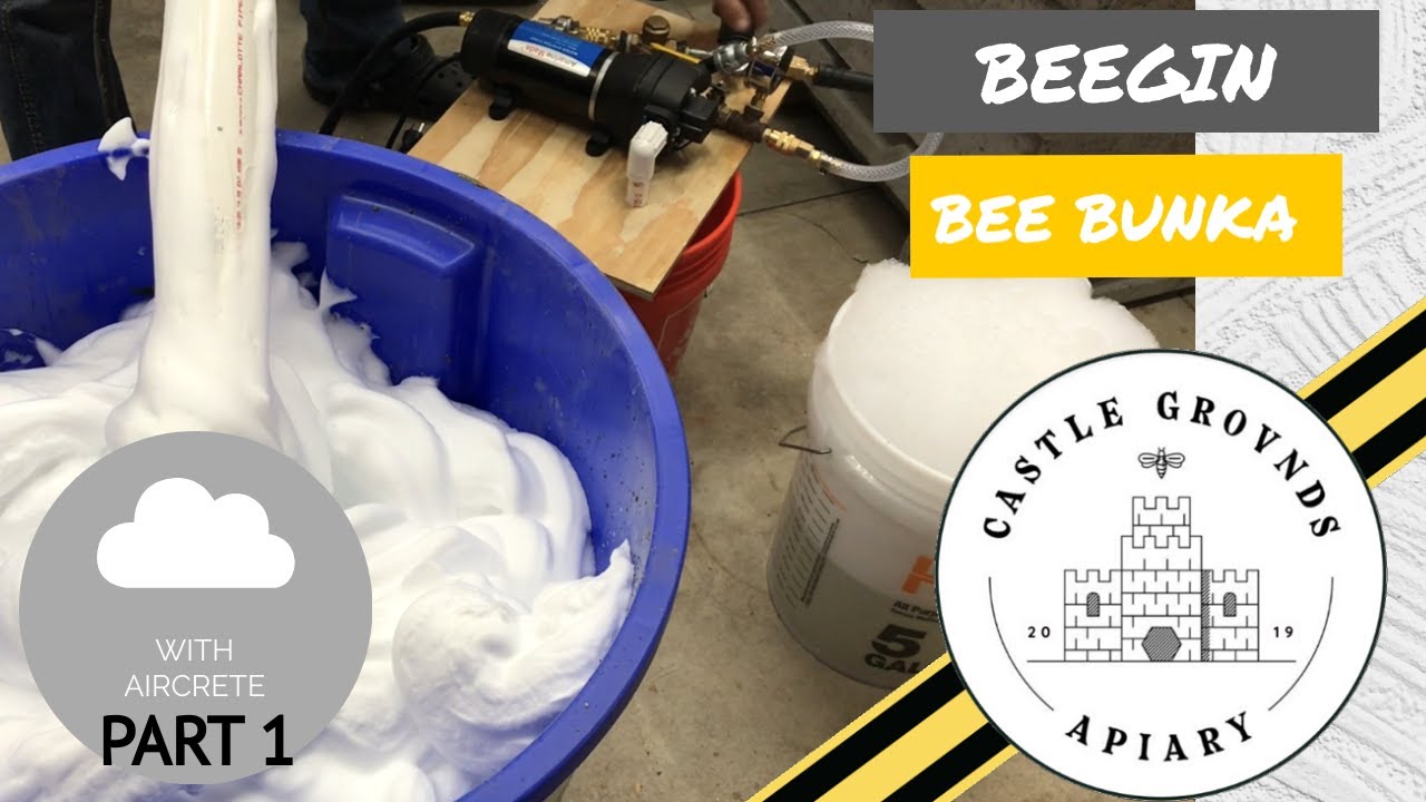 The Aircrete Beehive Experiment Part 1