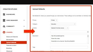 How to add link on description box by kashmiri kalkharabs screenshot 5