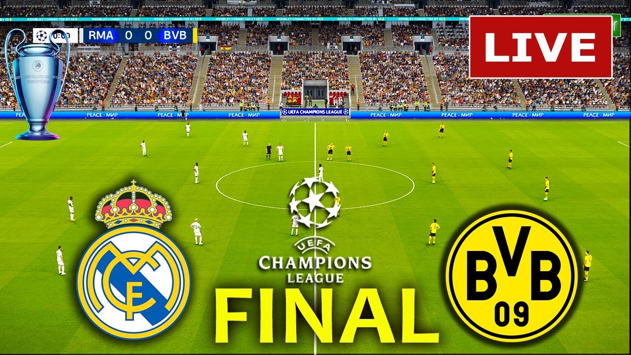 REAL MADRID vs BORUSSIA DORTMUND - FINAL | UEFA CHAMPIONS LEAGUE 2023/ ...