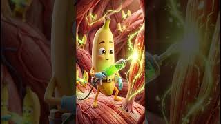 Banana isn’t just a fruit… it’s your pre-workout energy boost 🍌⚡ #shorts #banana #fitness