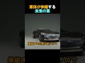 車体が伸縮する未来の車