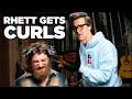Link Puts Rhett's Hair In Rollers