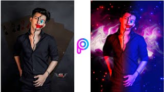 how to make joker face in picsart |Teach Editing Zone