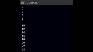 Linear Even In Single Line Of Python Code