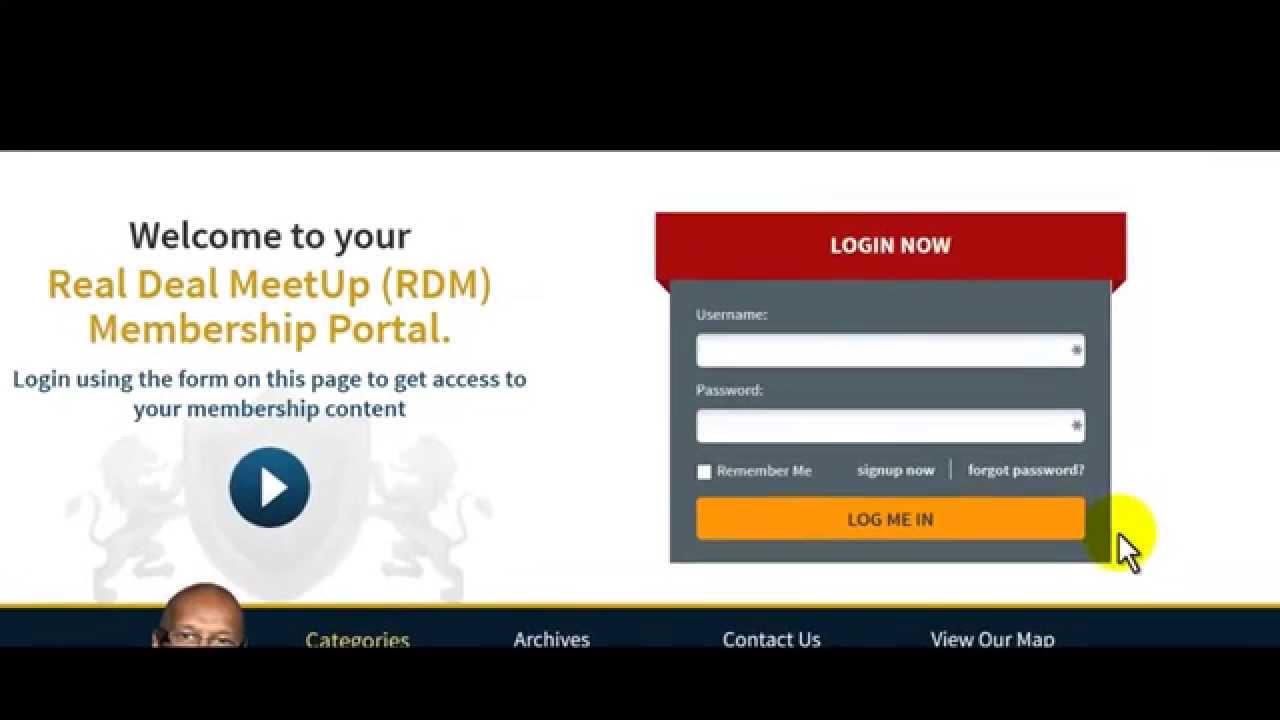 How To Login To The New Real Deal MeetUp Membership Site YouTube 4-one-deal-a-day-sites-that-don-t-suck