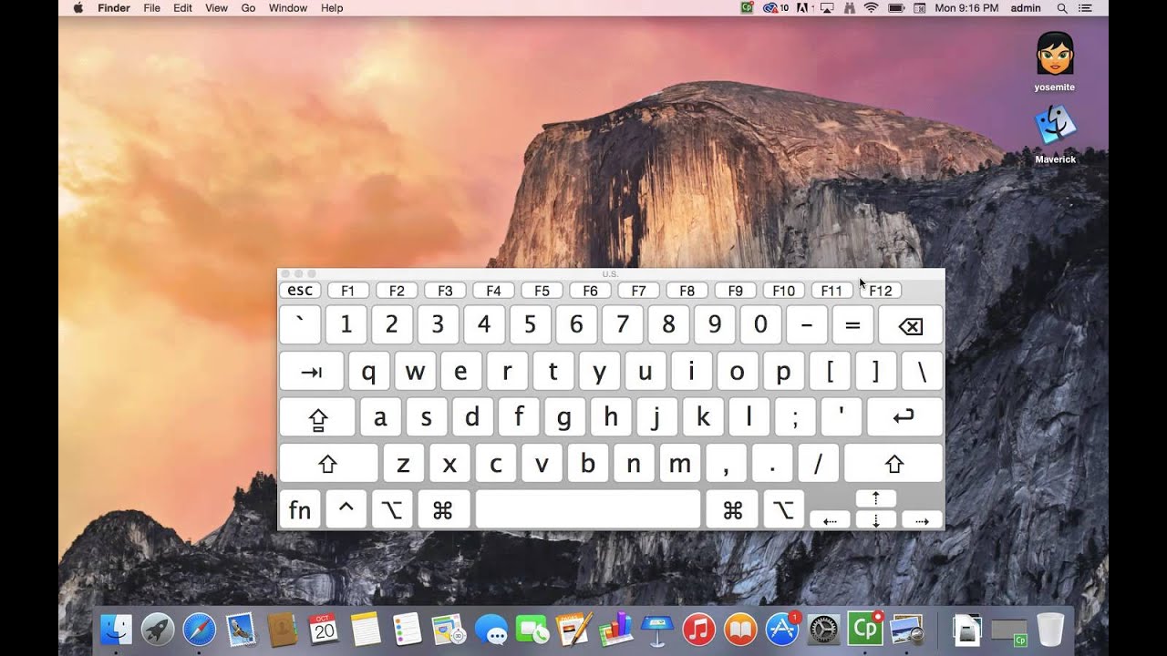 How To Activate Your On-Screen Mac Keyboard (Virtual Keyboard) - High Sierra And Mojave And Catalina