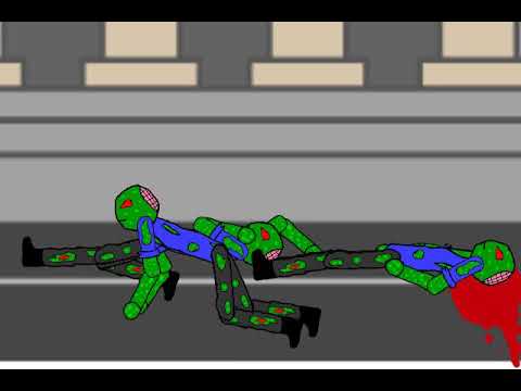 Рисуем мультфильмы 2 спрайты зомби