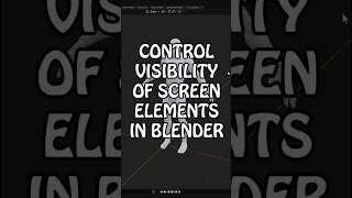 Hide Blender's Grid and Axes FAST
