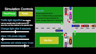 Traffic simulator public demo