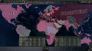 what if the American Empire existed in world war 2 hoi4 timelapse