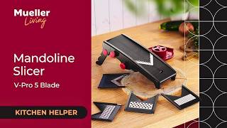 Mueller Austria Mandoline Slicer Review: Best Vegetable Chopper for Fast Meal Prep