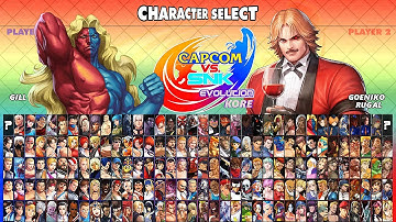 Capcom VS SNK Evolution Kore HD Ultra Plus Update Complete M.U.G.E.N 2022