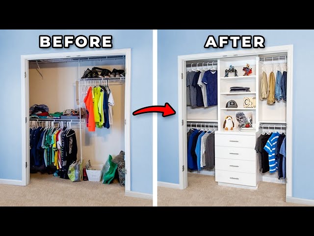 Closet Organization Before And After