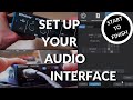 How to set up your Audio Interface #StudioOne