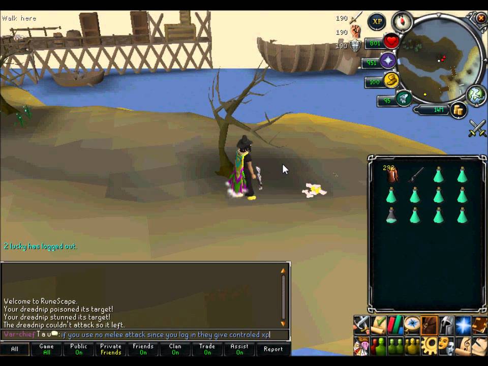 what xp do dreadnips give you