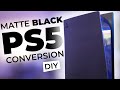 Custom Matte Black PS5 Conversion (DIY)