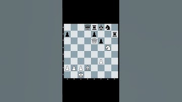 can you find the mate in 2 #chess #viral #checkmate #gaming #shorts #music #song brilliant  #musica