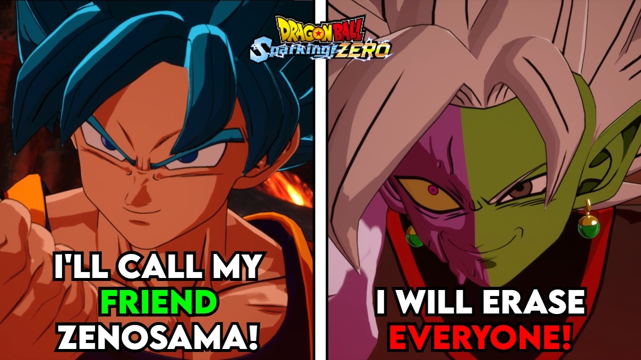Fused Zamasu Unique Interactions prove that he is out of control