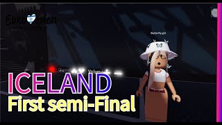 Hera Björk - Scared of Heights (LIVE) | Iceland 🇮🇸 | First Semi-Final | Roblox Eurovision 2024