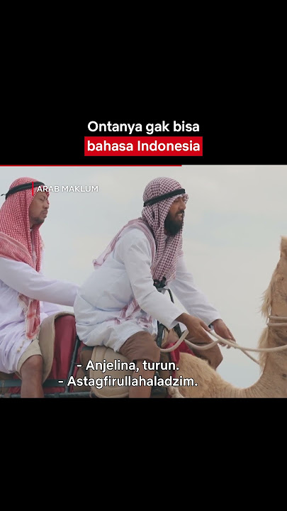 Udah Pake Cengkok Arab, Ontanya Tetep Nggak Nurut | Arab Maklum | #Shorts
