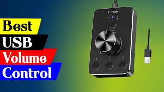 5 Best USB Volume Control Knobs for Audio Adjustment