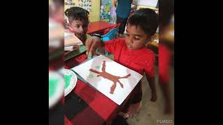 painting  activities ?(Little Rose preschool -Negombo )