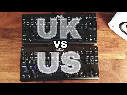 Us Vs Uk Layout Keyboards In 2 Minutes Or Less Youtube
