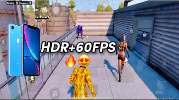 OMG 🔥 Stable 60FPS on HDR After IOS 15.6 Update 🤩 | Iphone XR 🔥