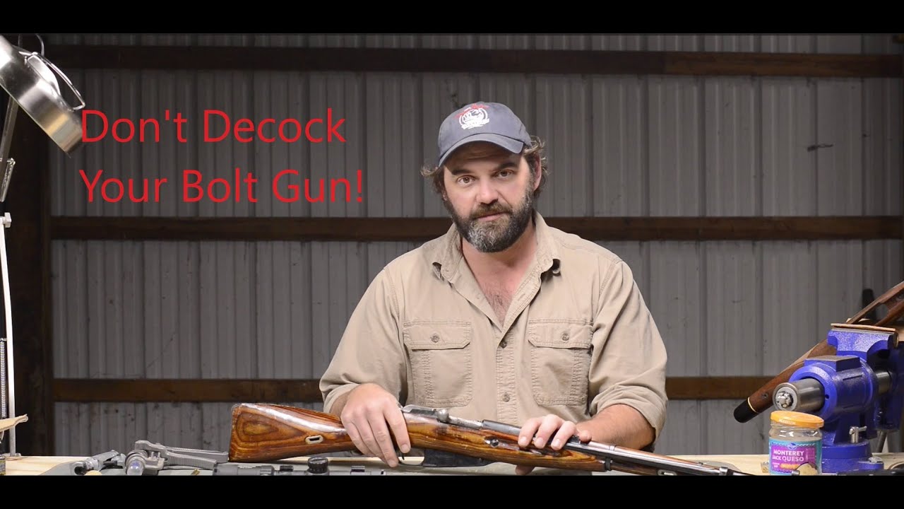 Don't Decock Your Bolt Gun!