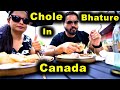 Chole Bhature In Toronto ❤ | Indian Food In Canada | Canada Couple Vlogs