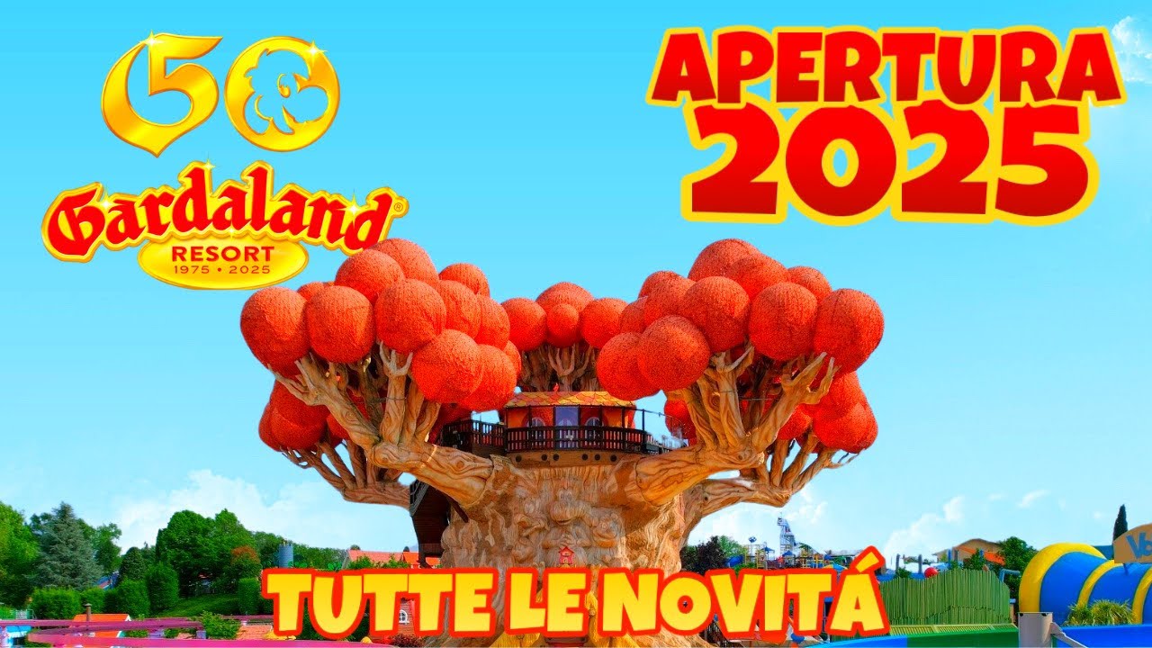 50 ANNI di GARDALAND Tour Completo e NOVITÀ 2025