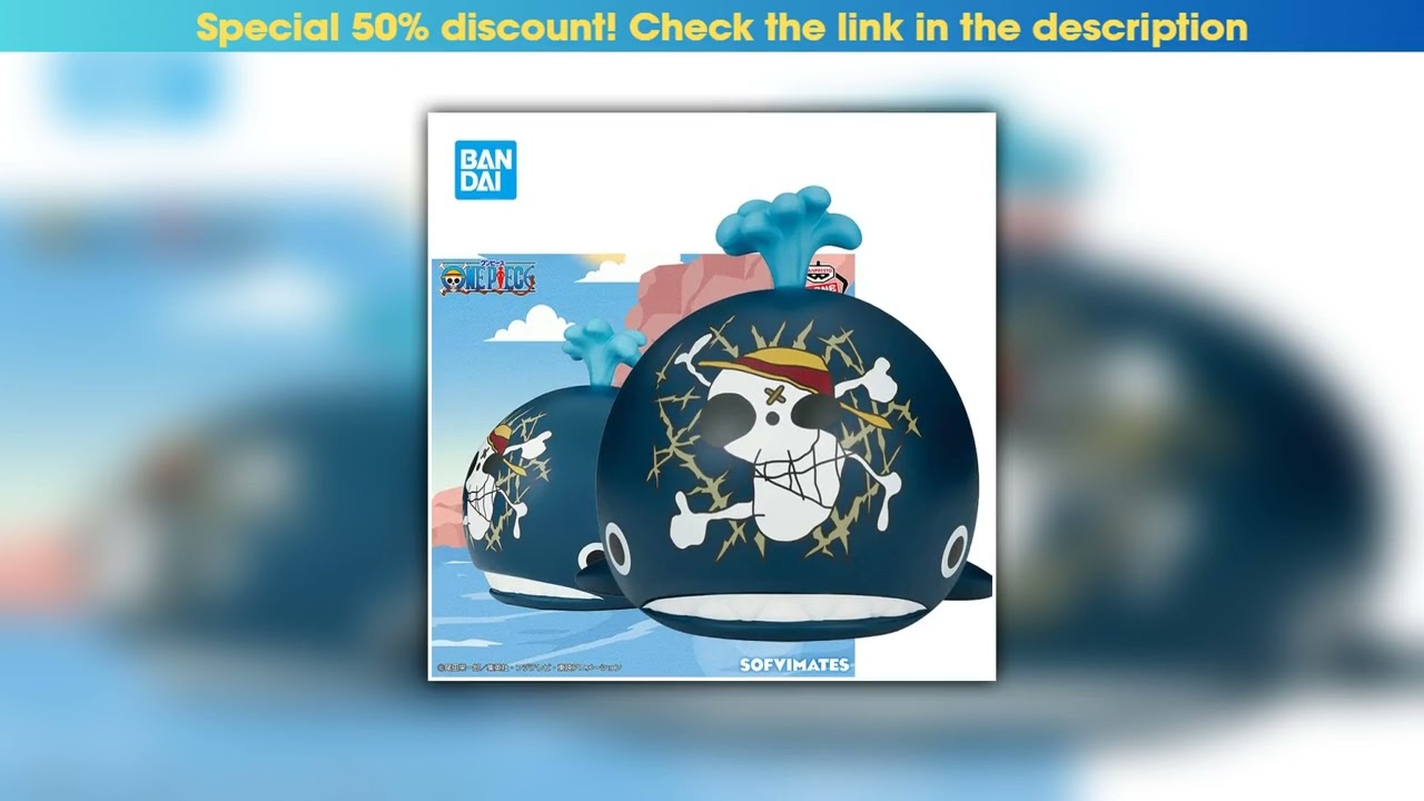 Deal Original Bandai BANPRESTO ONE PIECE SOFVIMATES Laboon Anime figure Model Toy Collections Gift•